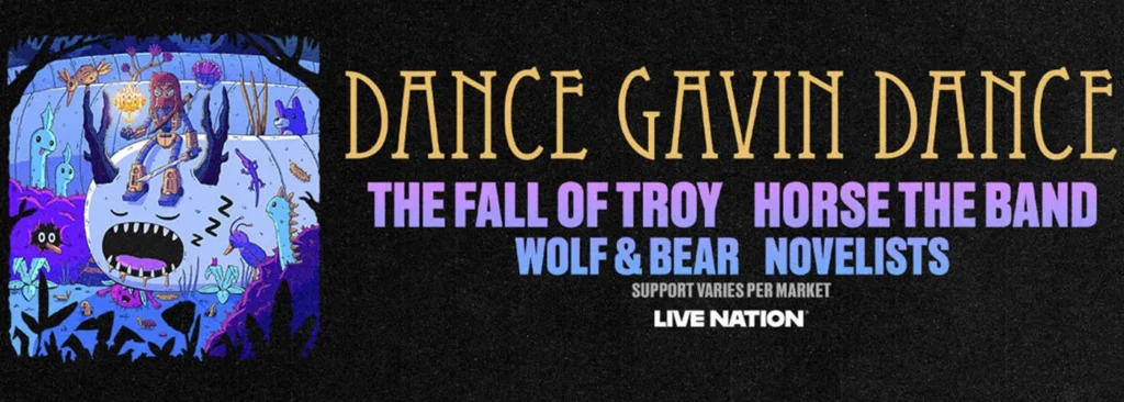 Dance Gavin Dance & The Fall of Troy at Stubbs Waller Creek Amphitheater