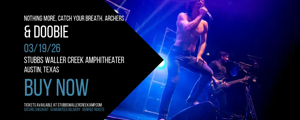 Nothing More at Stubbs Waller Creek Amphitheater